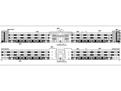 丙类厂房建筑 施工图 工业建筑