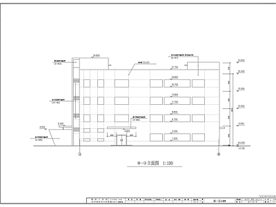 厂房建筑 施工图 工业建筑