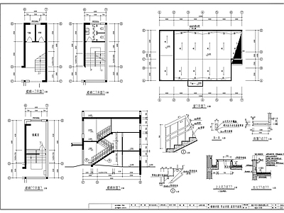 网架仓库建筑 施工图 工业建筑