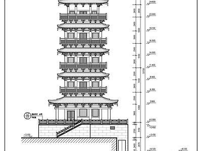 天一阁古建筑 施工图