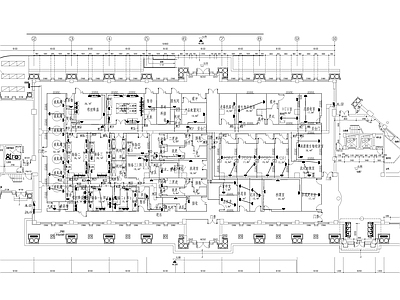 干细胞净化实验室设备 施工图 建筑电气 电气图