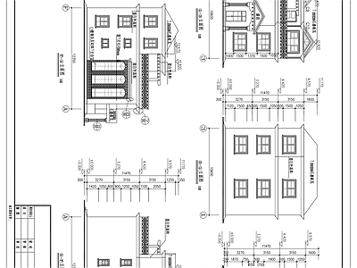 别墅建筑 施工图