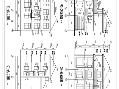 别墅建筑 施工图