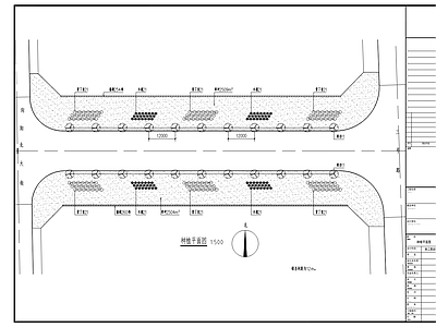 旭阳路建业路绿化工程 施工图