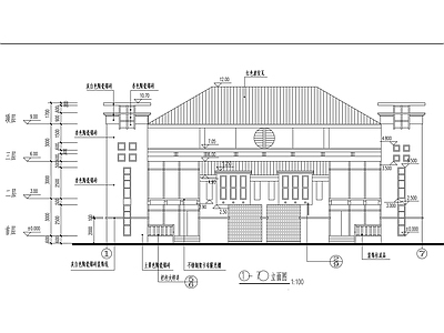 广州冠迪花园别墅建筑 施工图