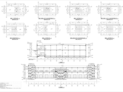 仓储物流中心冷库建筑 施工图 工业建筑