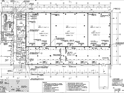 冷库建筑 施工图 工业建筑