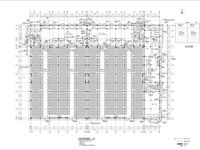 农副产品冷库建筑 施工图 工业建筑