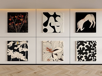 现代抽象装饰挂画 现代抽象装饰画