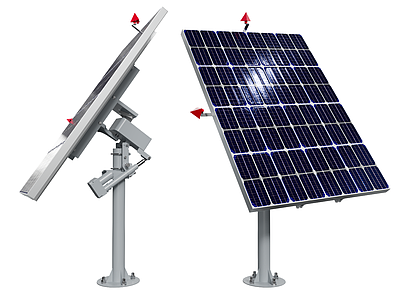 太阳能板 光伏发电设备 自动追踪太阳能发电板 新能源电力系统 电塔 工业设备