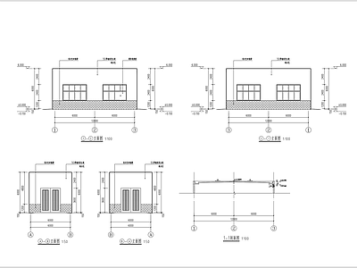 仓库建筑详图 施工图