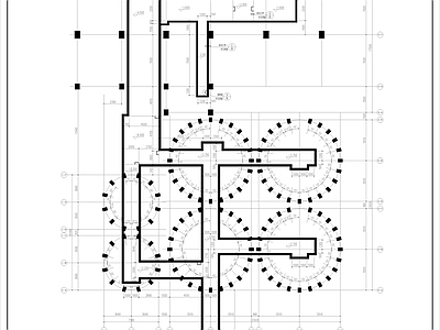 饲料厂筒仓建筑 施工图   工业建筑