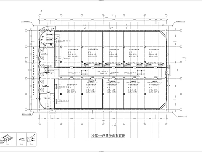 冷库制冷设备安装工艺 施工图 建筑暖通
