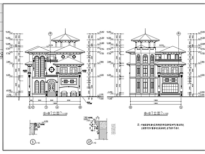 罗海斌别墅建筑  施工图