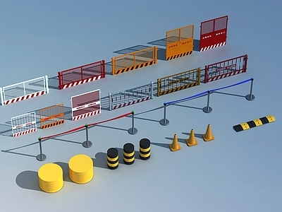 路障 路障围栏 锥形桶 减速带 交通配件 路障牌 路障 道路围栏