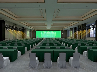 现代会议舞台 酒店宴会厅 酒店会议