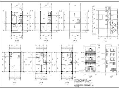 自建房建筑 施工图