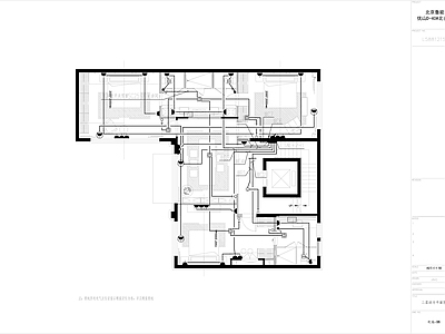 家装室内电气 施工图 建筑电气 电气图
