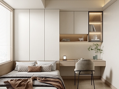 现代榻榻米卧室