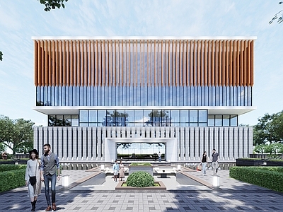 现代图书馆建筑