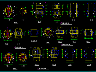 某钢管柱节点  施工图