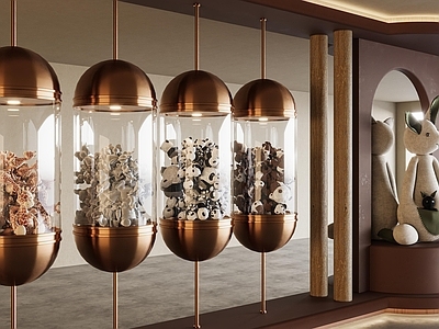 玩偶展台