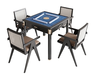 现代麻将桌 棋牌桌
