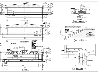 某养猪场病猪隔离舍建筑 施工图