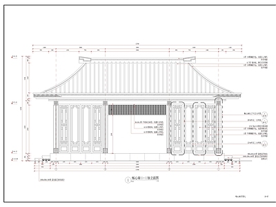 畅心阁古建筑亭子 施工图