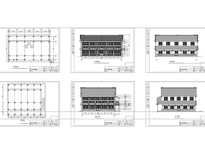 古建筑  施工图