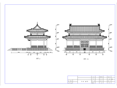 清官式大殿古建筑 施工图