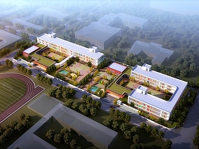 现代幼儿园 学校 教育   平顶