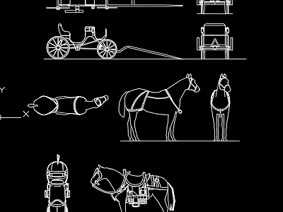 马车 图库