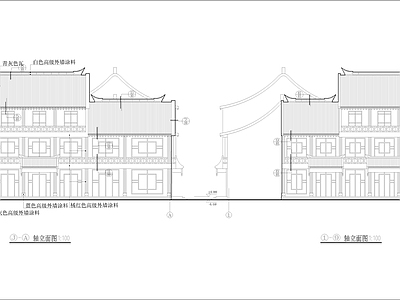 清式仿古建筑 施工图