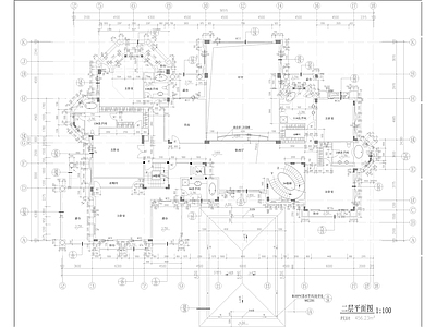 欧式别墅自建房建筑 施工图