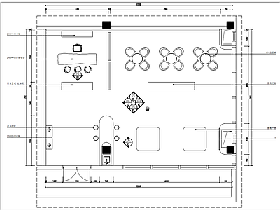 售楼部室内 施工图