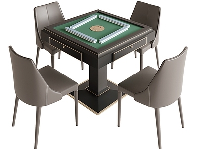 现代麻将桌 棋牌桌