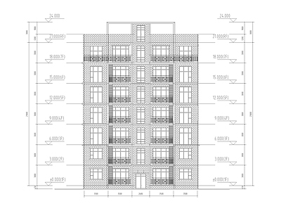 多层住宅建筑 施工图