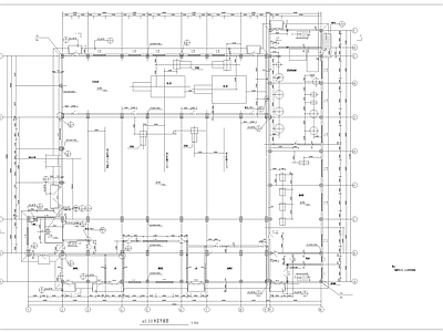 集中供热站建筑  施工图 工业建筑