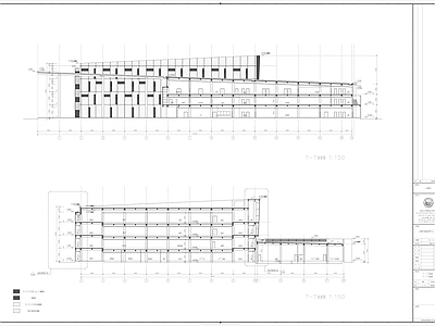 上海交通银行数据处理中心办公建筑 施工图