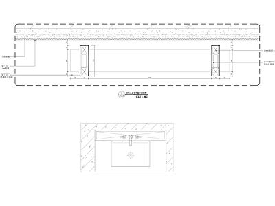 浴室柜 施工图 柜类 家具节点详图
