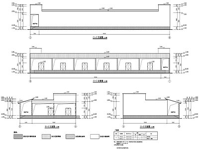 板桥街道农特产品交易市场冷库建筑 施工图 工业建筑