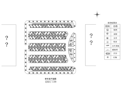 停车场平面布置图