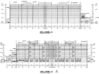 株洲农副产品批发交易物流中心建筑 施工图 工业建筑