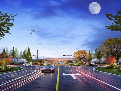 现代道路