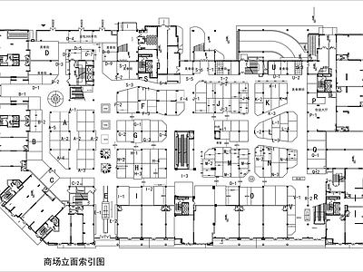 6000平方复古商业街区建筑 施工图