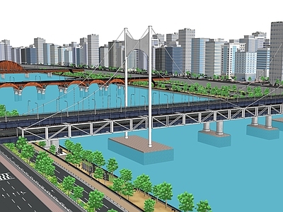 现代桥梁公路
