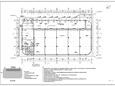 某物流园区冷库建筑 施工图 工业建筑