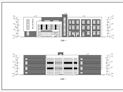 幼儿园建筑 施工图