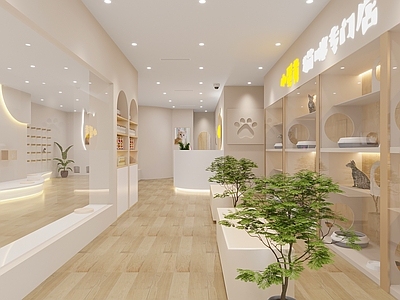 宠物店现代侘寂 宠物医院